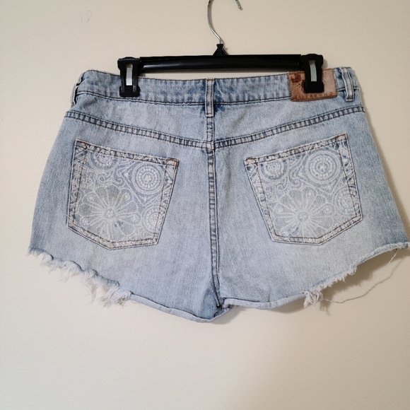 denim shorts - Picture 2 of 2